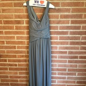 Gray formal / bridesmaid- David’s Bridal W10974